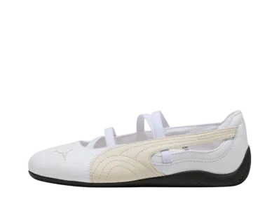 プーマ ウィメンズ スピードキャット バレエ レザー "プーマホワイト/アルパインスノー"