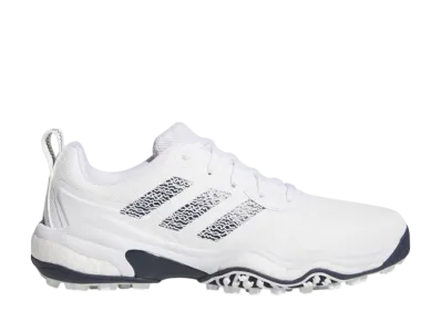 adidas Codechaos 25 Spikeless Golf "Cloud White/Collegiate Navy"