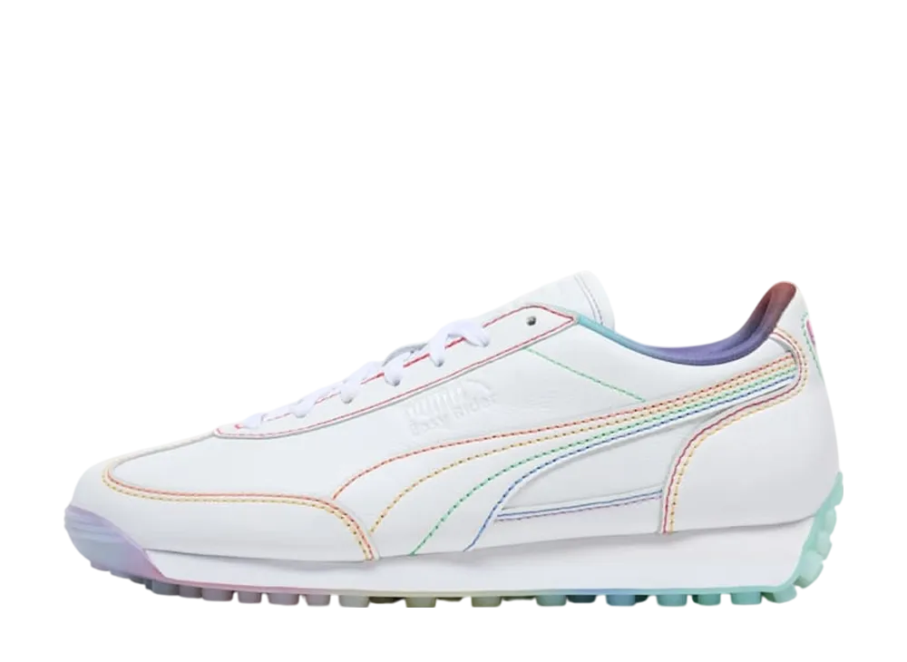 Puma Easy Rider Pride "Puma White/For All Time Red/Yellow Sizzle"