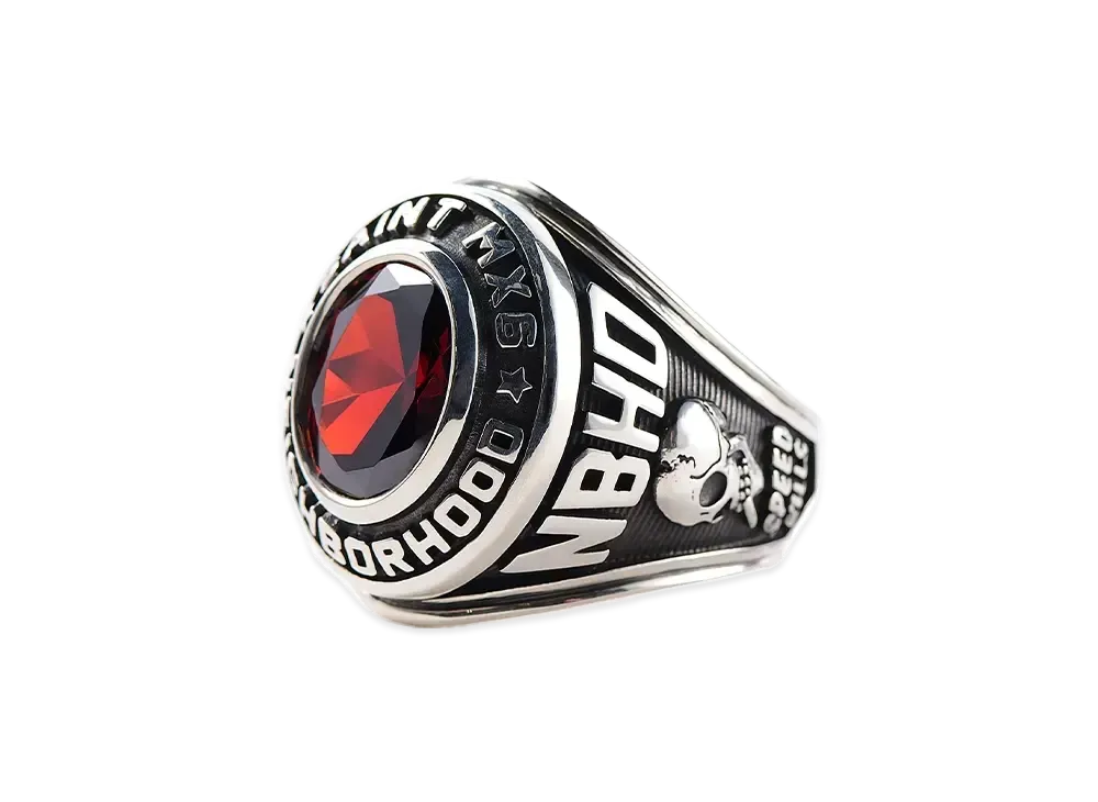 SAINT Mxxxxxx x NEIGHBORHOOD STHD.Silverring "Silver"