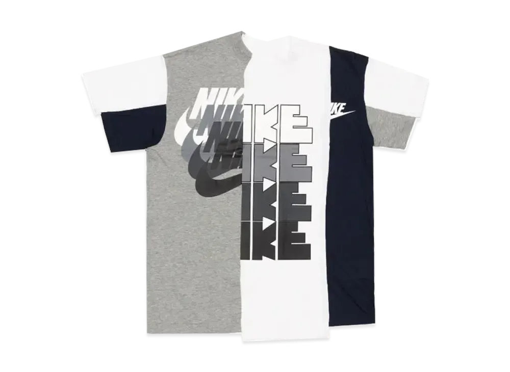 sacai - 「新品未使用」sacai×NIKE 19AWハイブリッドTシャツ　M ブランド古着】sacai × NIKE / サカイ × ナイキ 19AW CD6310-100