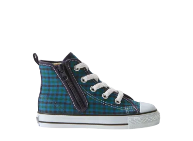 familiar × Converse PS All Star N Z Hi FM "Blue/Familiar Check"