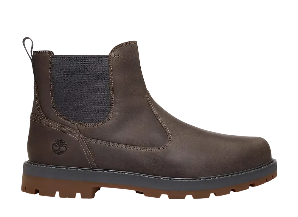 Timberland Britton Road Chelsea Boot "Dark Grey Full Grain"