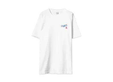 Sporty&Rich Dodgers Serif T-Shirt "WHITE"