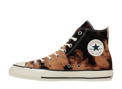 Converse All Star Aged Bleachedcanvas Hi "Black"