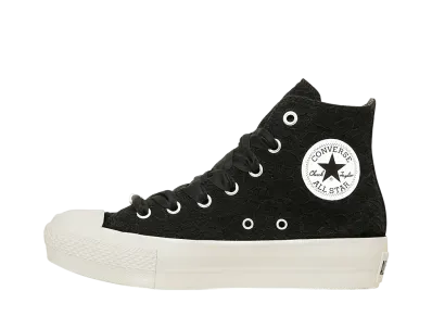 Converse Women's All Star PLTS Lace Hi "Powder Black"