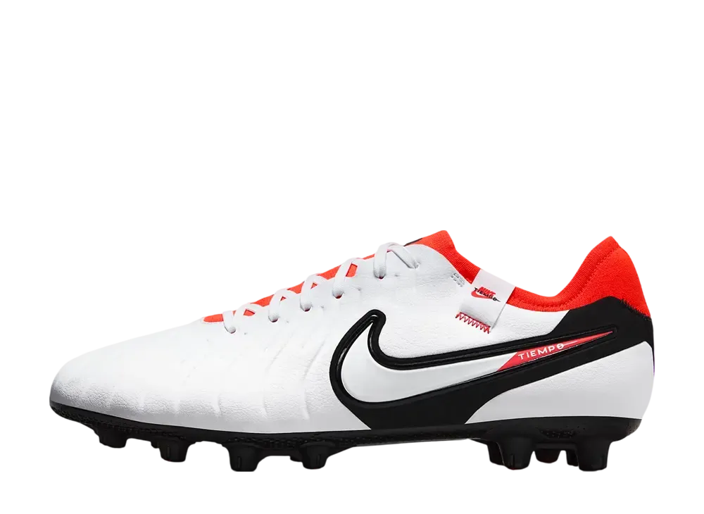 ナイキ ティエンポ レジェンド10 プロ "ホワイト/ブライトクリムゾン/ブラック"