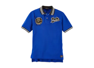 Polo Ralph Lauren Kids Cotton Mesh Baseball Polo "Blue"