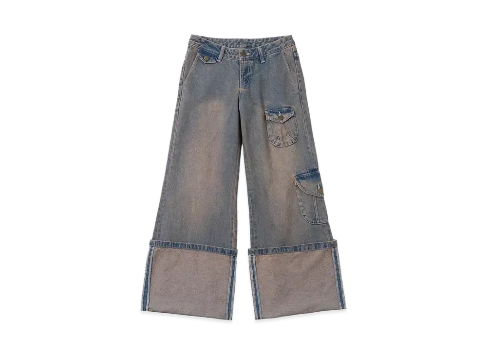 HTH Roll up denim "INDIGO"