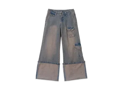 HTH Roll up denim "INDIGO"