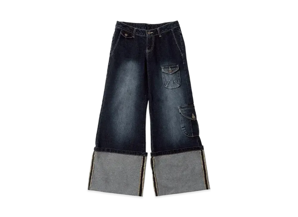 HTH Roll up denim "ONE WASH"