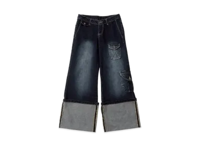 HTH Roll up denim "ONE WASH"