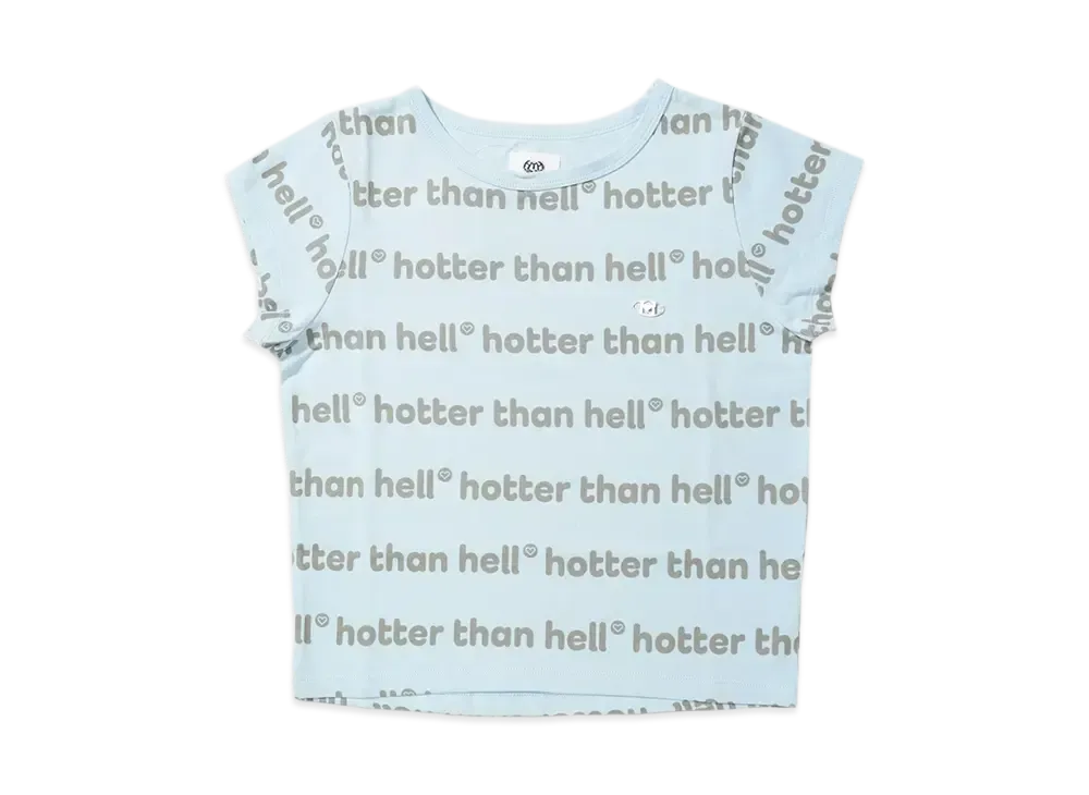 HTH All over cropped Tee "SAX"