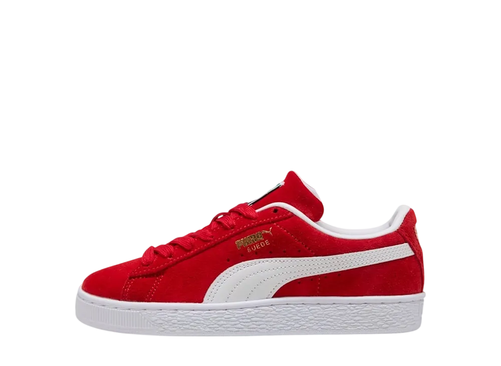 プーマ GS スウェード クラシック "フォーオールタイムレッド/プーマホワイト" (キッズ)
