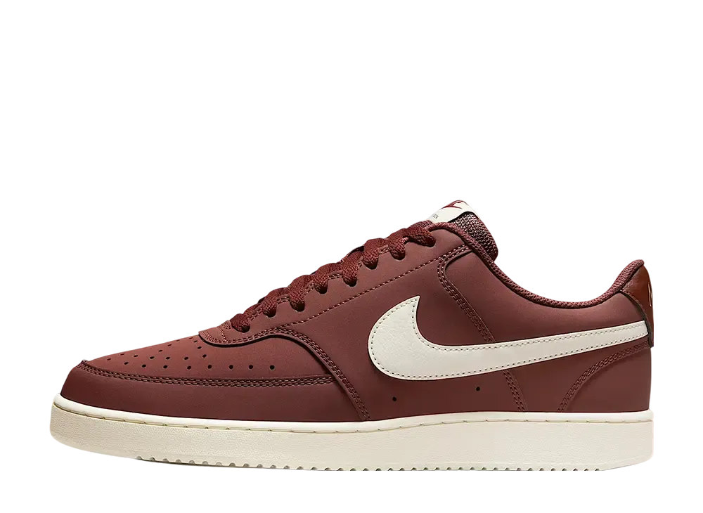 ナイキ コートビジョン ロー PRM "レッドセピア/ペールアイボリー"