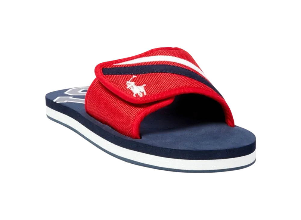 Polo Ralph Lauren Kids Ferry Slide Iii Flip-Flop "Red"