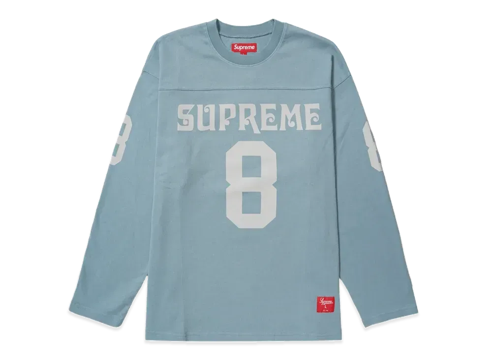 Supreme Affiliated L/S Football Top "Dusty Slate"