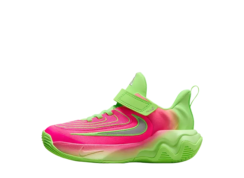 ナイキ PS ヤニス イモータリティ4 "ライムブラスト/ハイパーピンク/アイアングレー" (キッズ)