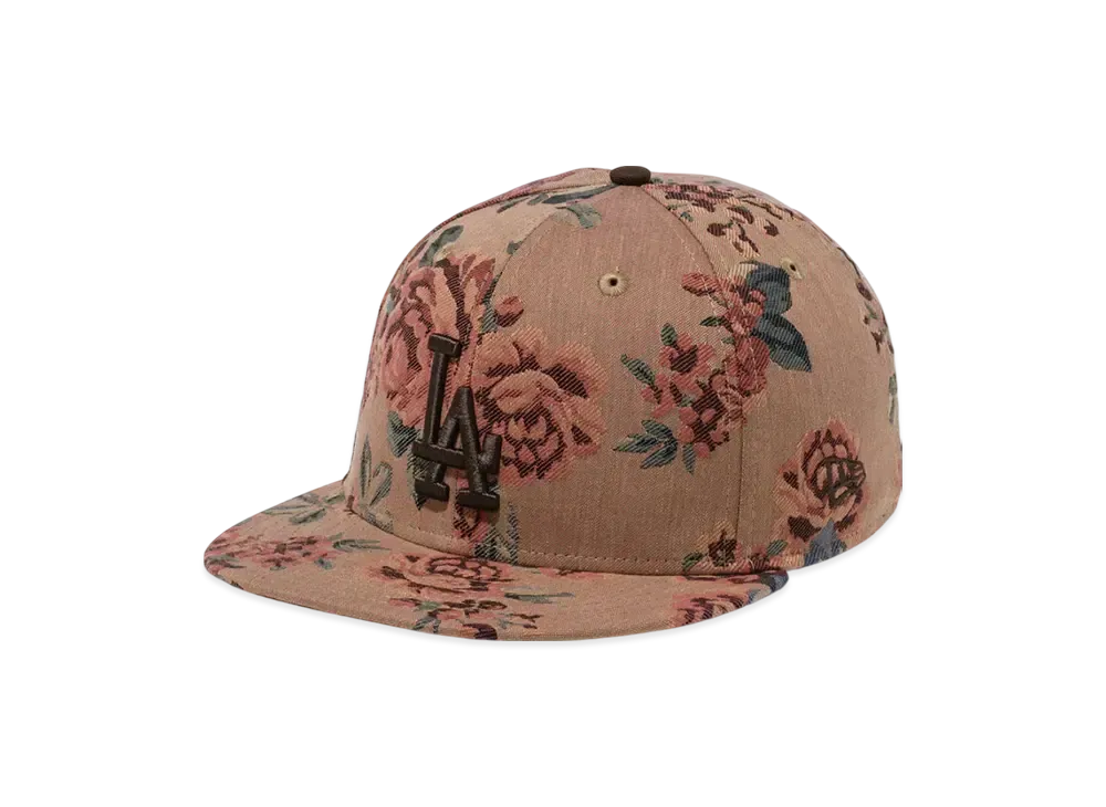 NEW ERA 59Fifty Gobelin Los Angeles Dodgers "Beige"