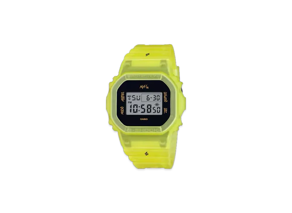 Casio G-Shock x J Balvin DWE-5600JB-1A9JR "Matte Yellow"