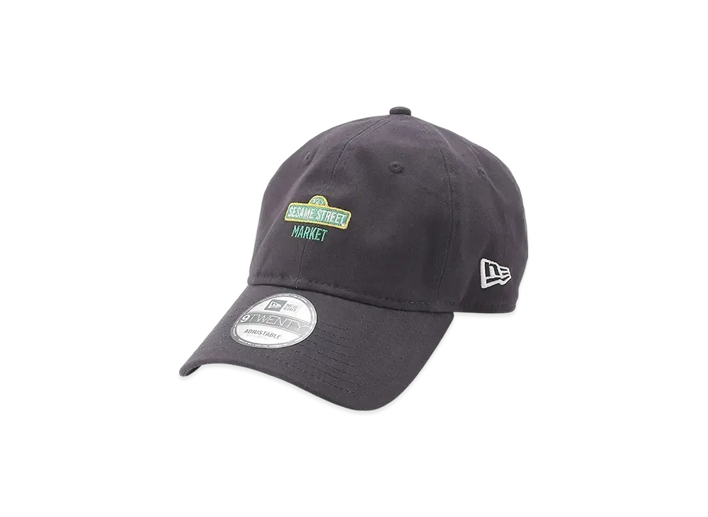 NEW ERA x SESAME STREET MARKET Collaboration Logo Cap "Navy"