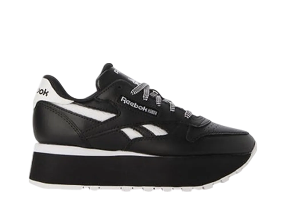 リーボック ウィメンズ クラシックレザー トリプルリフト "ブラック"