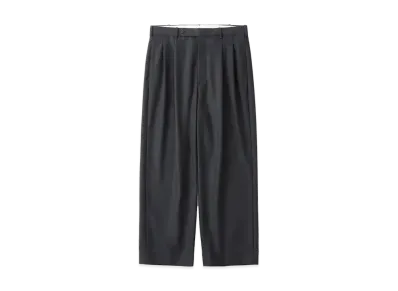 everyone x A.PRESSE Wool Gabardine Jacket & Wide Trousers (Pants) "Charcoal"