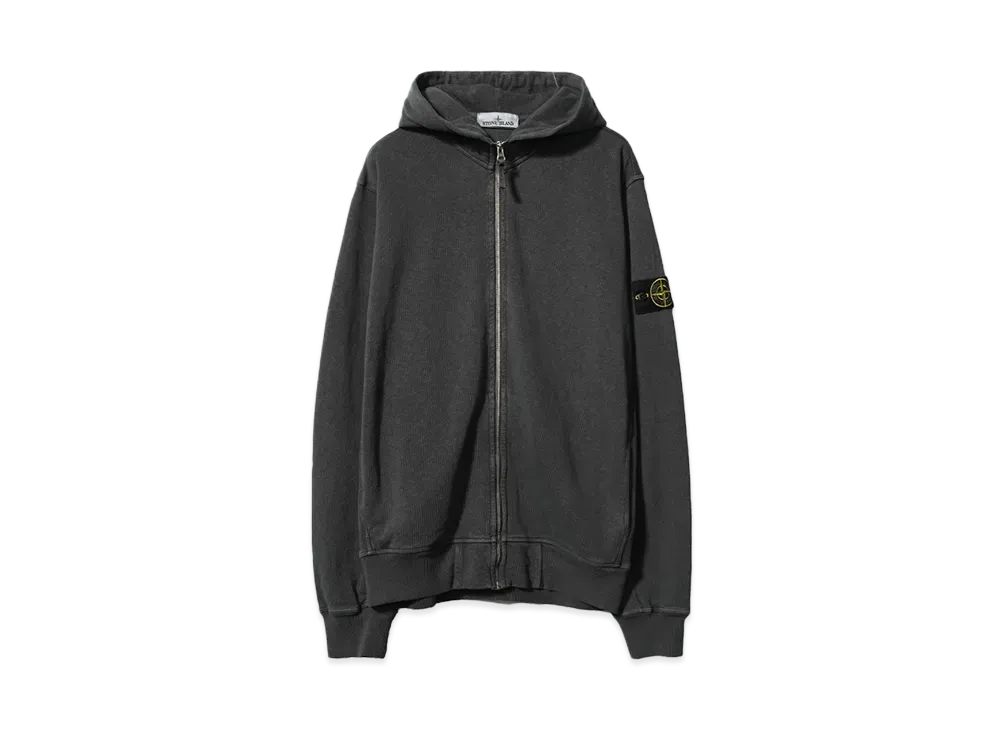 STONE ISLAND HOODIE SWEATER "CHARCOAL"