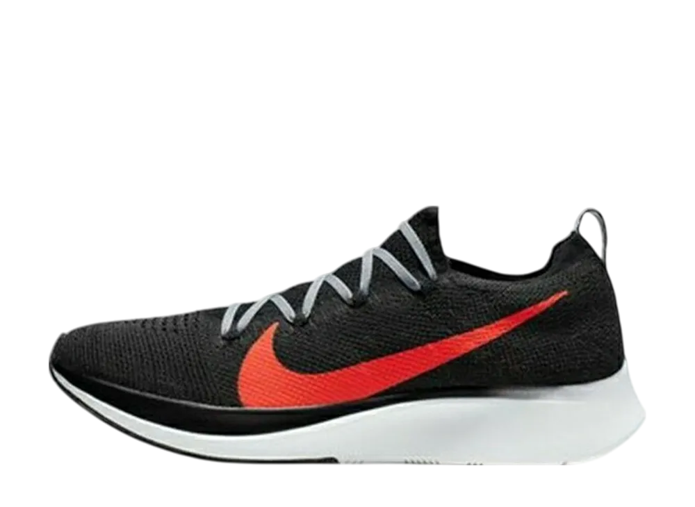 ナイキ ズームフライ フライニット "ブラック/ブライトクリムゾン"