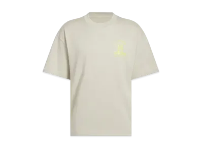 adidas Sport Design Studio Jabbar Graphic Short Sleeve T-Shirt "Putty Grey/Pure Sulfur"