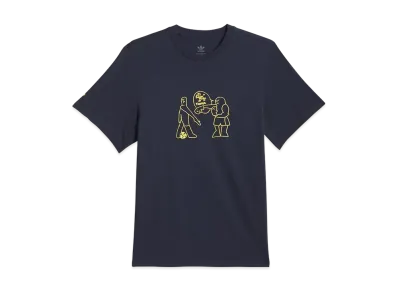 adidas Shmoofoil Fighter Short Sleeve T-Shirt "Legend Ink"
