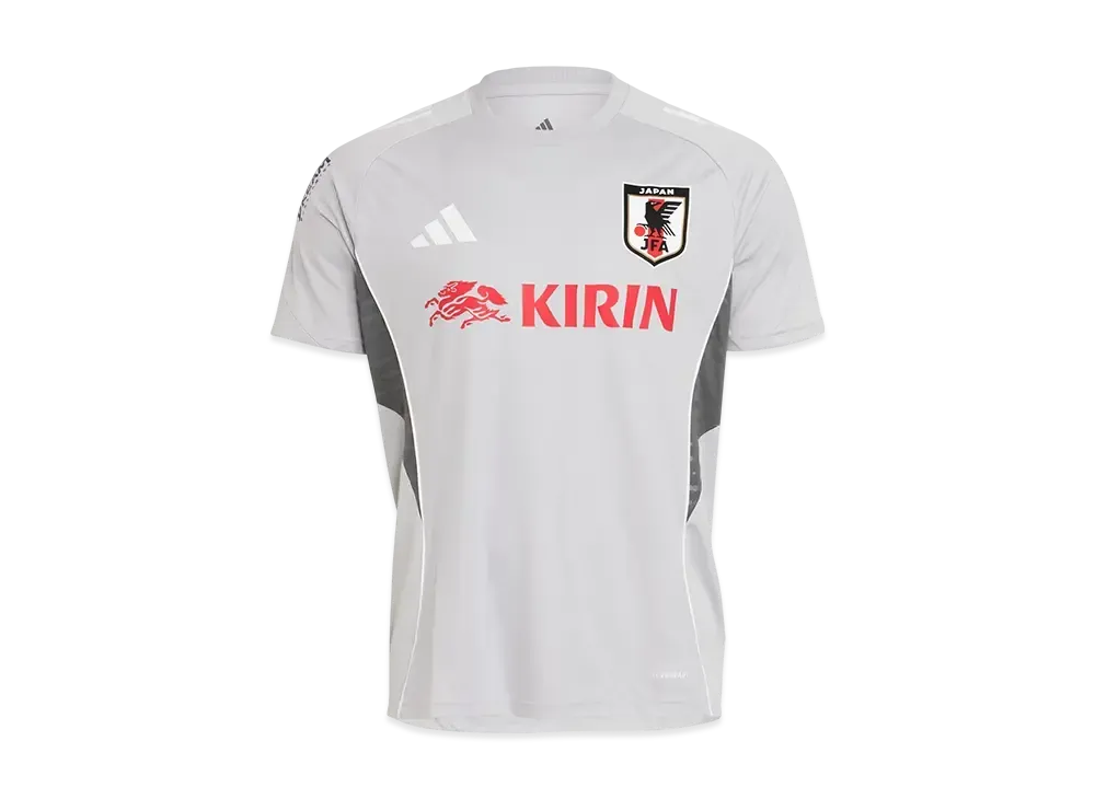 adidas Japan National Soccer Team Tiro 25 Competition Training Jersey "Team Light Grey"