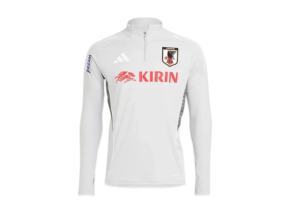 adidas Japan National Soccer Team Tiro 25 Competition Track Top "Team Light Grey"