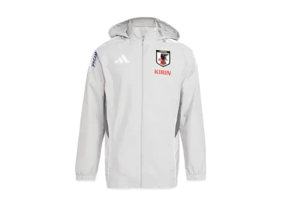 adidas Japan National Soccer Team Tiro 25 Competition All Weather Jacket "Team Light Grey"