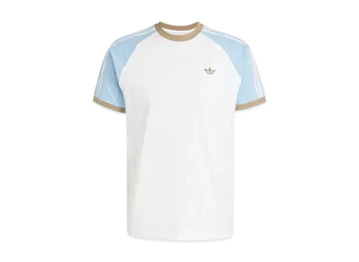 adidas Originals Cali Short Sleeve T-shirt "White/Clear Sky/Blanch Cargo"