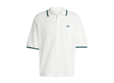 adidas Originals Button Knit Shirt "Wonder White"