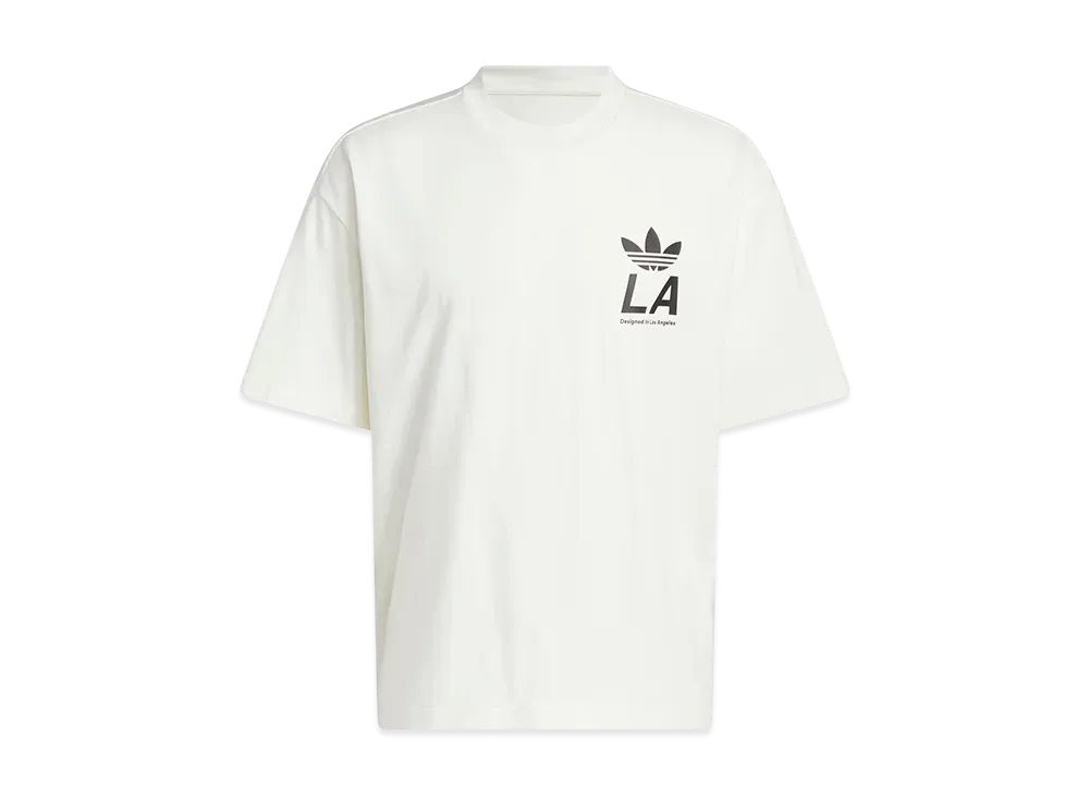 adidas Sport Design Studio Store Graphic Short Sleeve T-Shirt "Off White/Black"