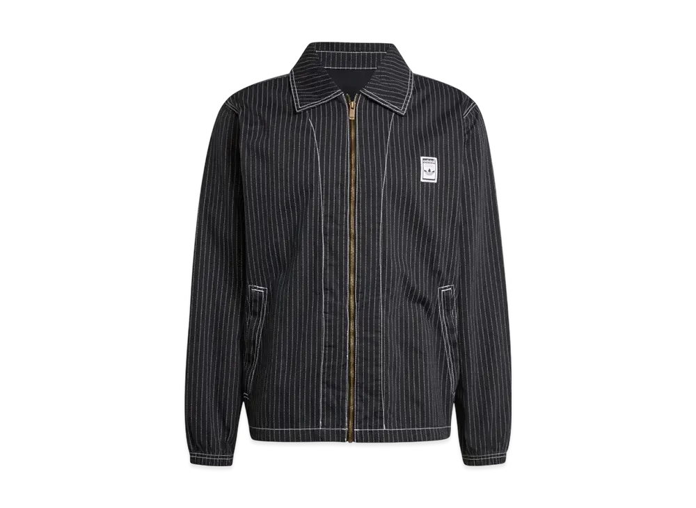 adidas Wabash Nylon Coach Jacket "Black"