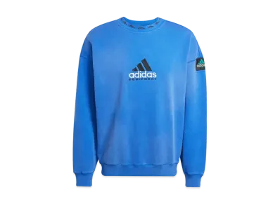 adidas Equipment Wash Crewneck Sweat "Equipment Blue"