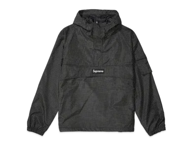 Supreme Reflective Ripstop Anorak "Black"
