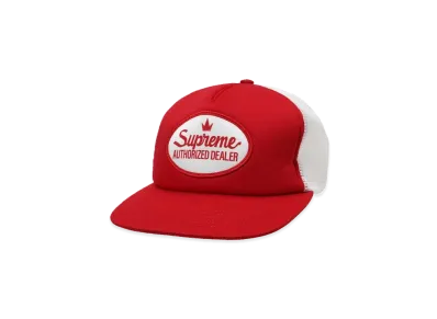 Supreme Authorized Mesh Back 5-Panel "Red" (25SS)