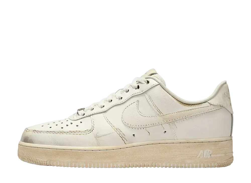 .SWOOSH × Nike Air Force 1 Low "Dirty Triple White"