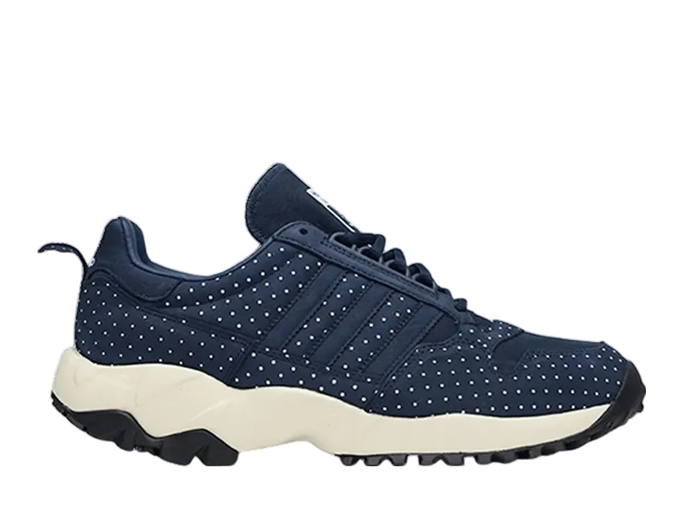 84-LAB × adidas ZX 500 Trail "Collegiate Navy/Light Bone"