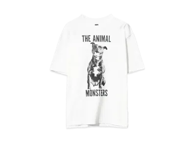 RATS ANIMAL MONSTERS TEE "WHITE"