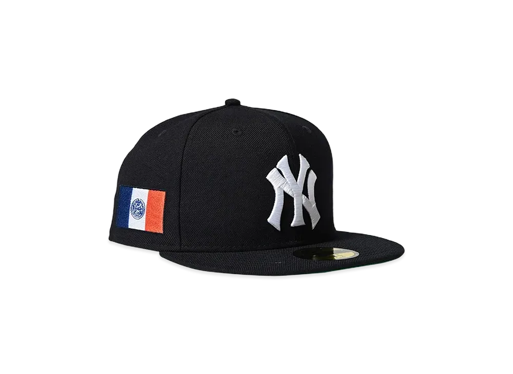 HOME GAME NEW YORK YANKEES CO NY FLAG 59FIFTY "NAVY"
