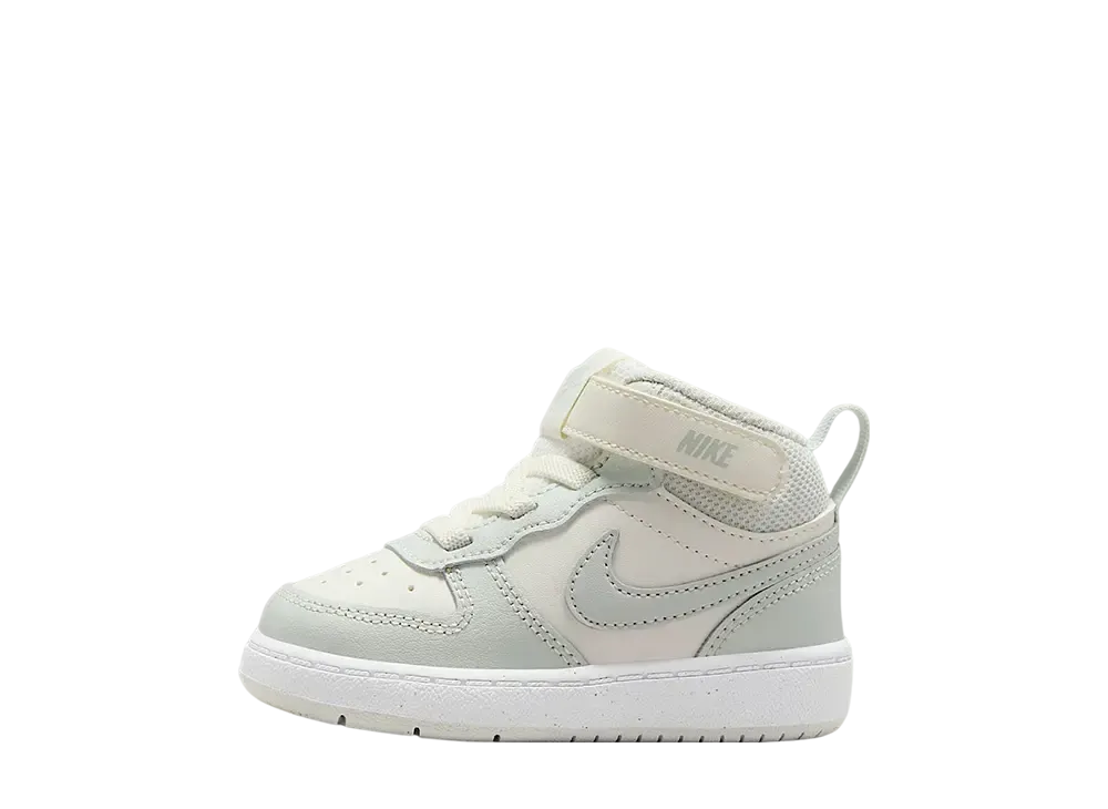 ナイキ TD コートボロー ミッド2 "セイル/ホワイト/ライトシルバー" (キッズ)