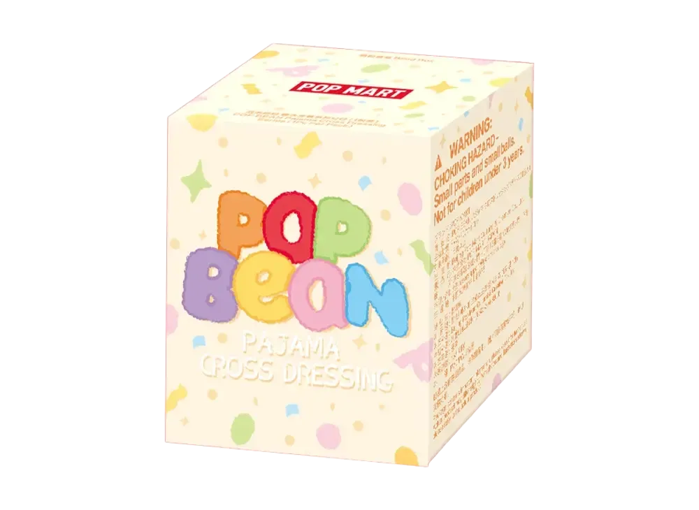 POP MART POP BEAN Pajamas Cross Dressing Series (1Pc Per Pack)