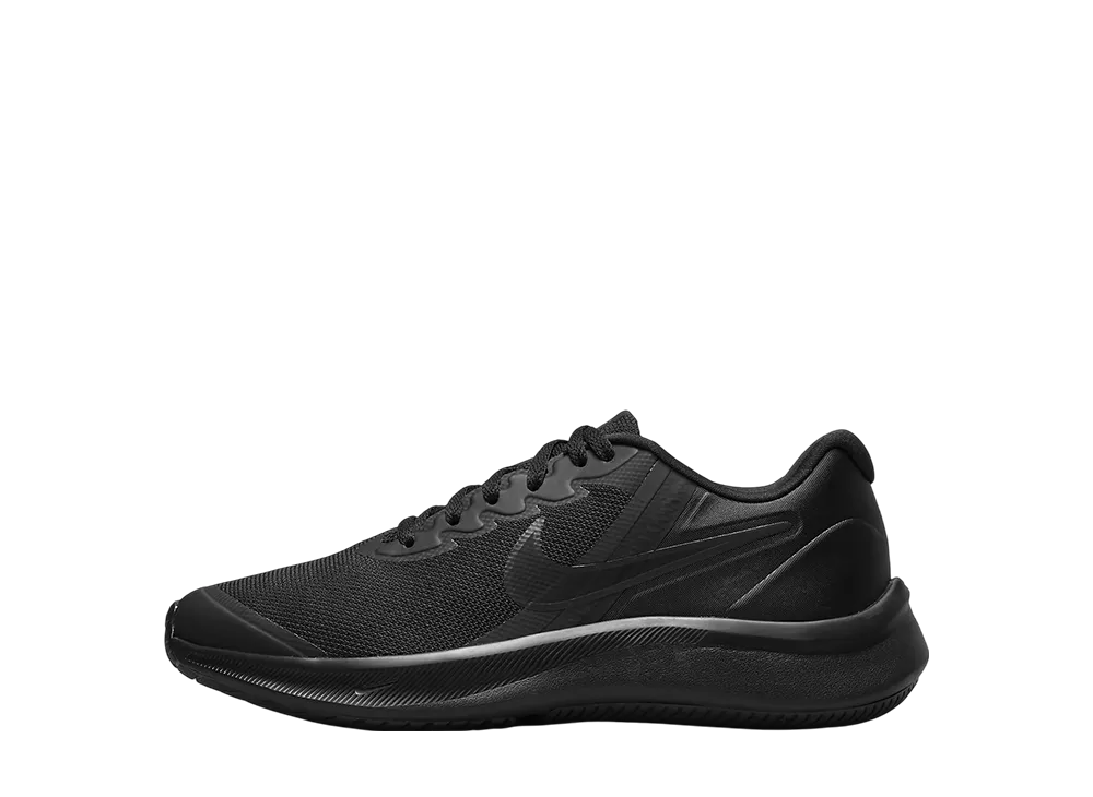 ナイキ GS スターランナー3 "ブラック/ダークスモークグレー/ブラック" (キッズ)