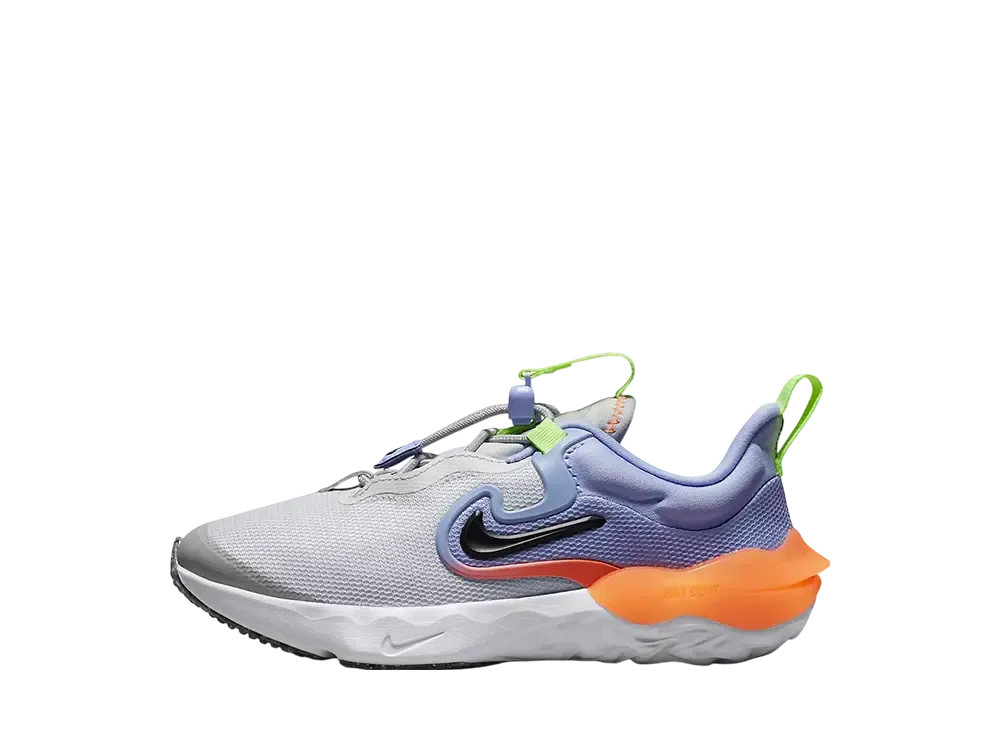 ナイキ PS ラン フロー "フォトンダスト/パープルパルス/トータルオレンジ/ブラック" (キッズ)