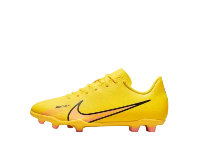 Nike GS Mercurial Vapor 15 Club "Yellow Strike/Sunset Glow"